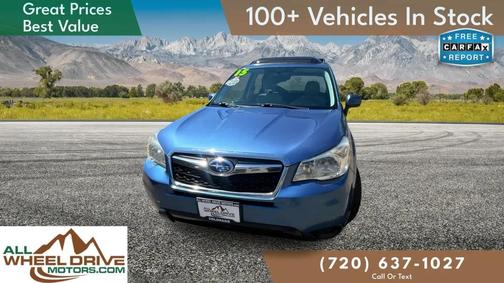 Quartz Blue Pearl 2015 Subaru Forester 2.5i Premium