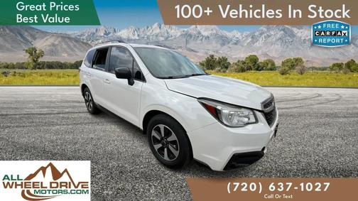 Crystal White Pearl 2017 Subaru Forester 2.5i