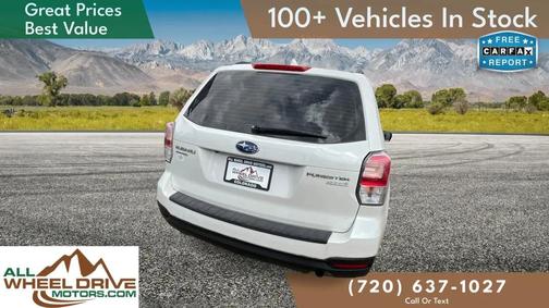 Crystal White Pearl 2017 Subaru Forester 2.5i