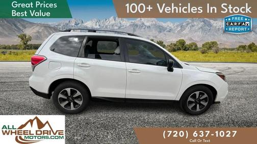 Crystal White Pearl 2017 Subaru Forester 2.5i