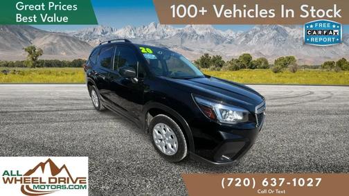 Crystal Black Silica 2020 Subaru Forester Base