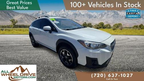 Crystal White Pearl 2018 Subaru Crosstrek 2.0i Premium