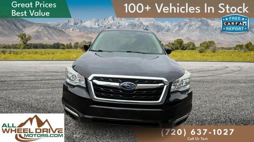 Crystal Black Silica 2018 Subaru Forester 2.5i Premium