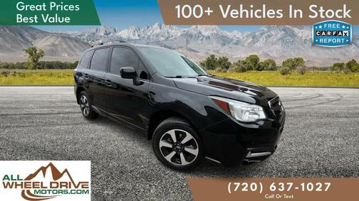 Crystal Black Silica 2018 Subaru Forester 2.5i Premium