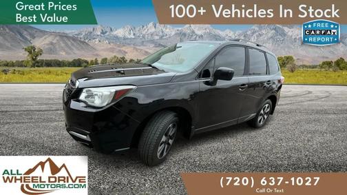 Crystal Black Silica 2018 Subaru Forester 2.5i Premium