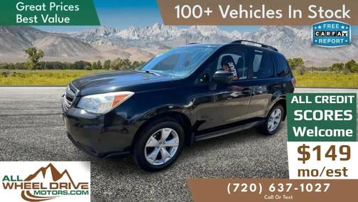 Crystal Black Silica 2016 Subaru Forester 2.5i Premium