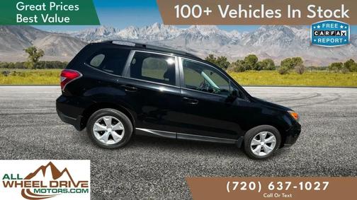 Crystal Black Silica 2016 Subaru Forester 2.5i Premium