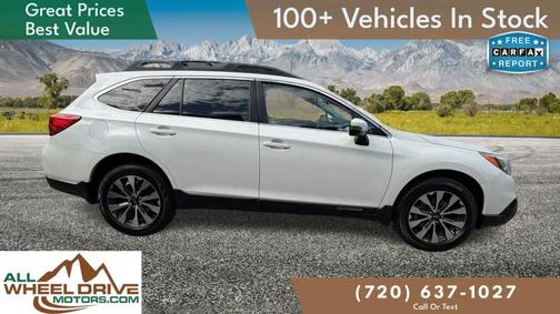 Crystal White Pearl 2016 Subaru Outback 2.5i Limited