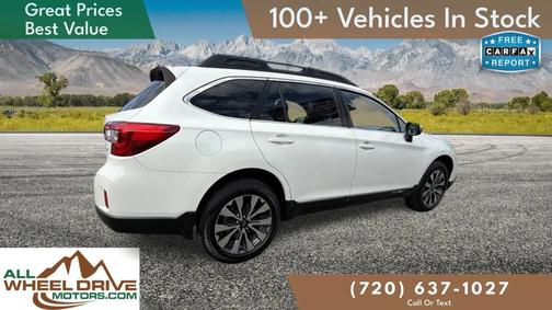 Crystal White Pearl 2016 Subaru Outback 2.5i Limited