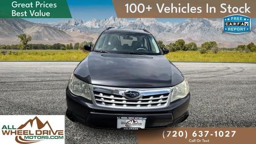 Dark Gray Metallic 2012 Subaru Forester 2.5X