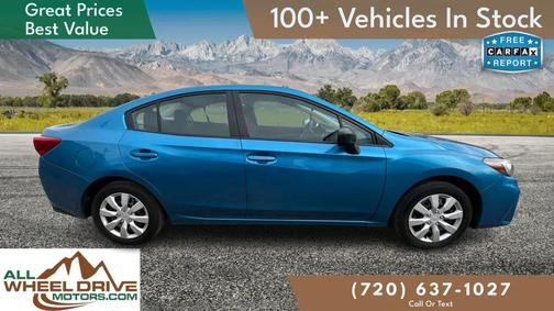 Blue 2018 Subaru Impreza 2.0i