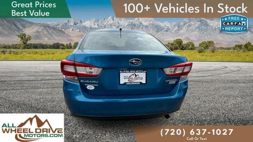 Blue 2018 Subaru Impreza 2.0i