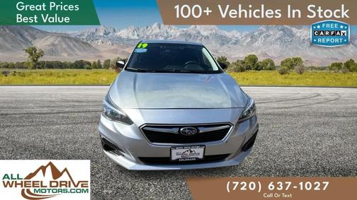 Ice Silver Metallic 2019 Subaru Impreza 2.0i