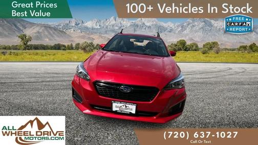 Lithium Red Pearl 2019 Subaru Impreza 2.0i Sport