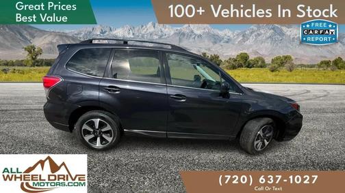 Dark Gray Metallic 2017 Subaru Forester 2.5i Limited