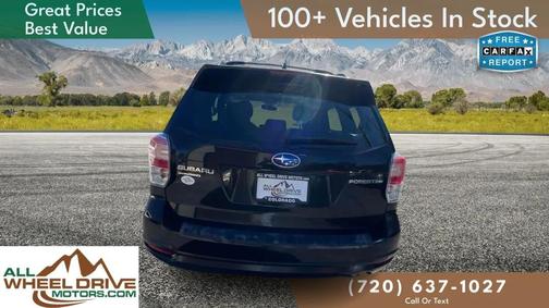 Crystal Black Silica 2018 Subaru Forester 2.5i Premium