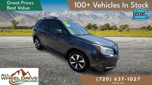 Dark Gray Metallic 2017 Subaru Forester 2.5i Premium