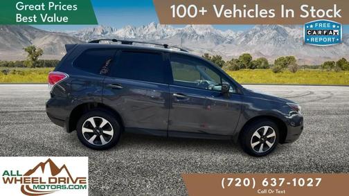 Dark Gray Metallic 2017 Subaru Forester 2.5i Premium