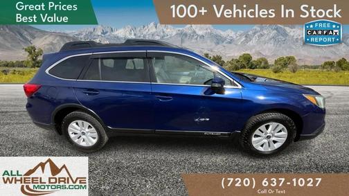 Blue 2016 Subaru Outback 2.5i Premium