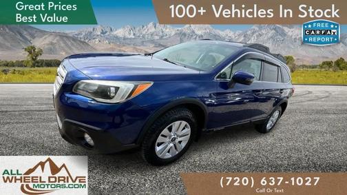 Blue 2016 Subaru Outback 2.5i Premium