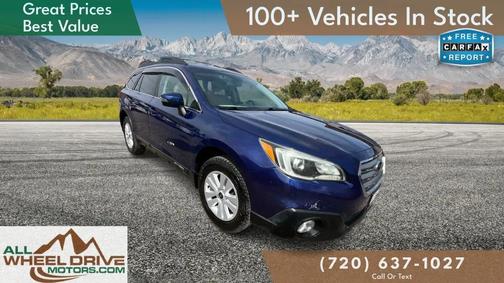 Blue 2016 Subaru Outback 2.5i Premium