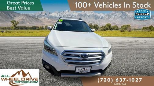 Crystal White Pearl 2016 Subaru Outback 2.5i Limited