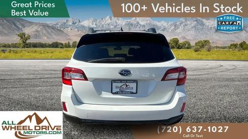 Crystal White Pearl 2016 Subaru Outback 2.5i Limited