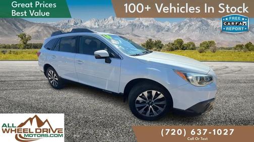 Crystal White Pearl 2016 Subaru Outback 2.5i Limited