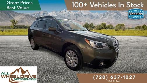Wilderness Green Metallic 2017 Subaru Outback 2.5i Premium