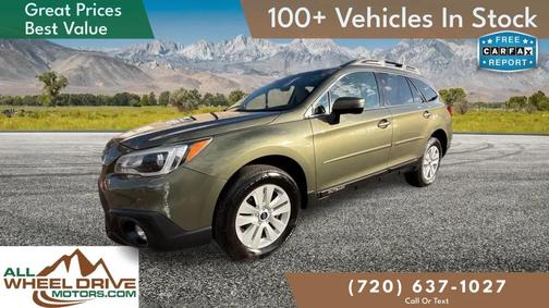 Wilderness Green Metallic 2017 Subaru Outback 2.5i Premium