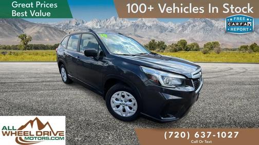 Dark Gray Metallic 2019 Subaru Forester Base
