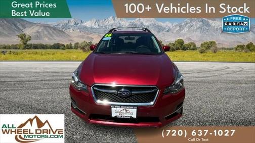 2016 Subaru Impreza 2.0i Sport Premium