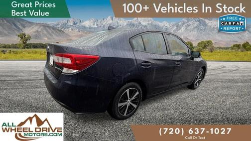 Blue 2021 Subaru Impreza Premium