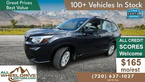 Dark Gray Metallic 2019 Subaru Forester Base