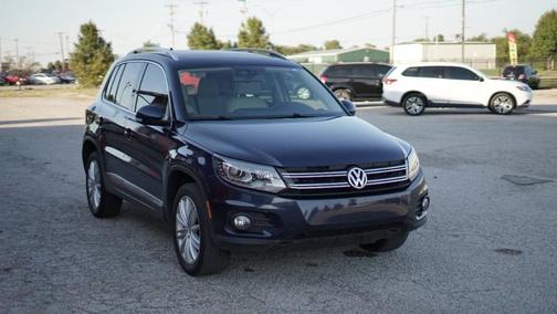 Blue 2016 Volkswagen Tiguan S