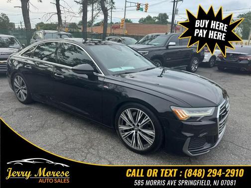 Mythos Black Metallic 2019 Audi A6 55 Prestige
