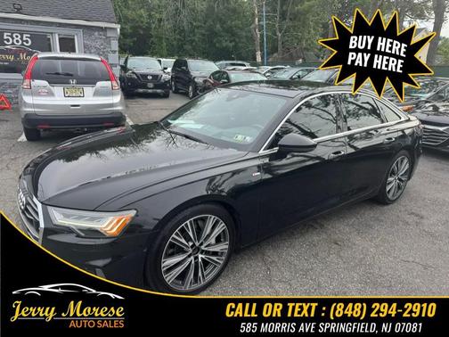 Mythos Black Metallic 2019 Audi A6 55 Prestige