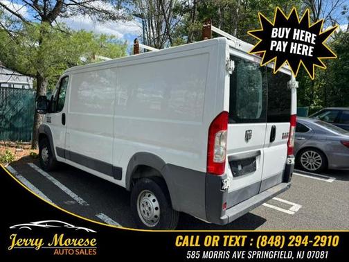 2018 RAM ProMaster 1500 Low Roof