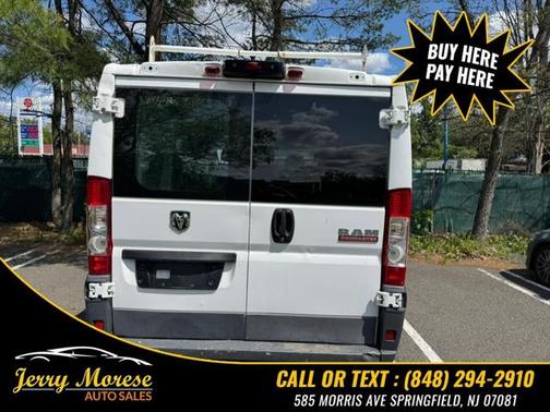 2018 RAM ProMaster 1500 Low Roof