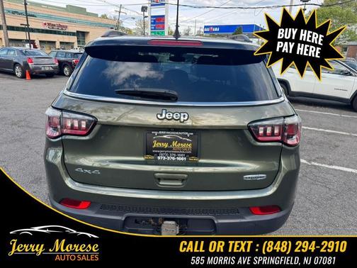 Olive Green Pearlcoat 2018 Jeep Compass Latitude