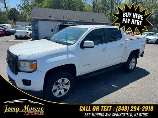 Summit White 2016 GMC Canyon SLE