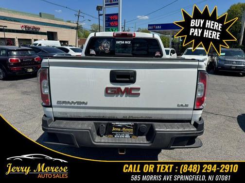 Summit White 2016 GMC Canyon SLE