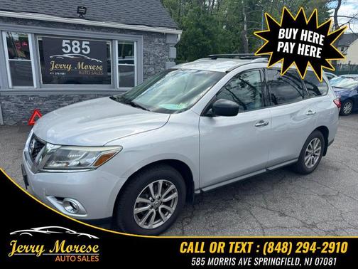 Brilliant Silver 2015 Nissan Pathfinder SL