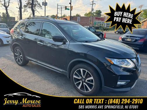 Magnetic Black Pearl 2020 Nissan Rogue SL