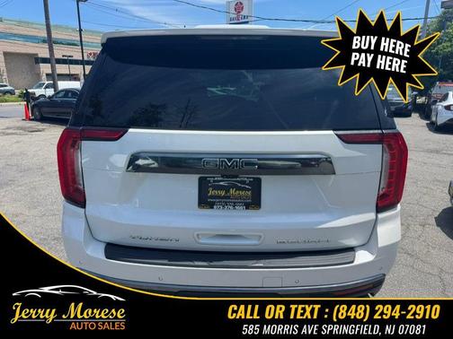 White Frost Tricoat 2023 GMC Yukon Denali Ultimate