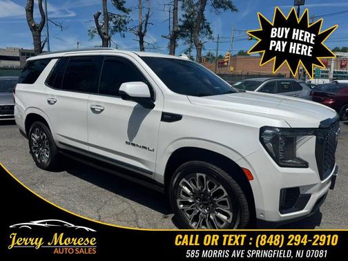 White Frost Tricoat 2023 GMC Yukon Denali Ultimate