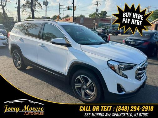 Summit White 2020 GMC Terrain SLT