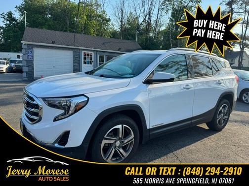 Summit White 2020 GMC Terrain SLT