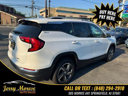 Summit White 2020 GMC Terrain SLT