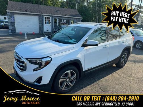 Summit White 2020 GMC Terrain SLT